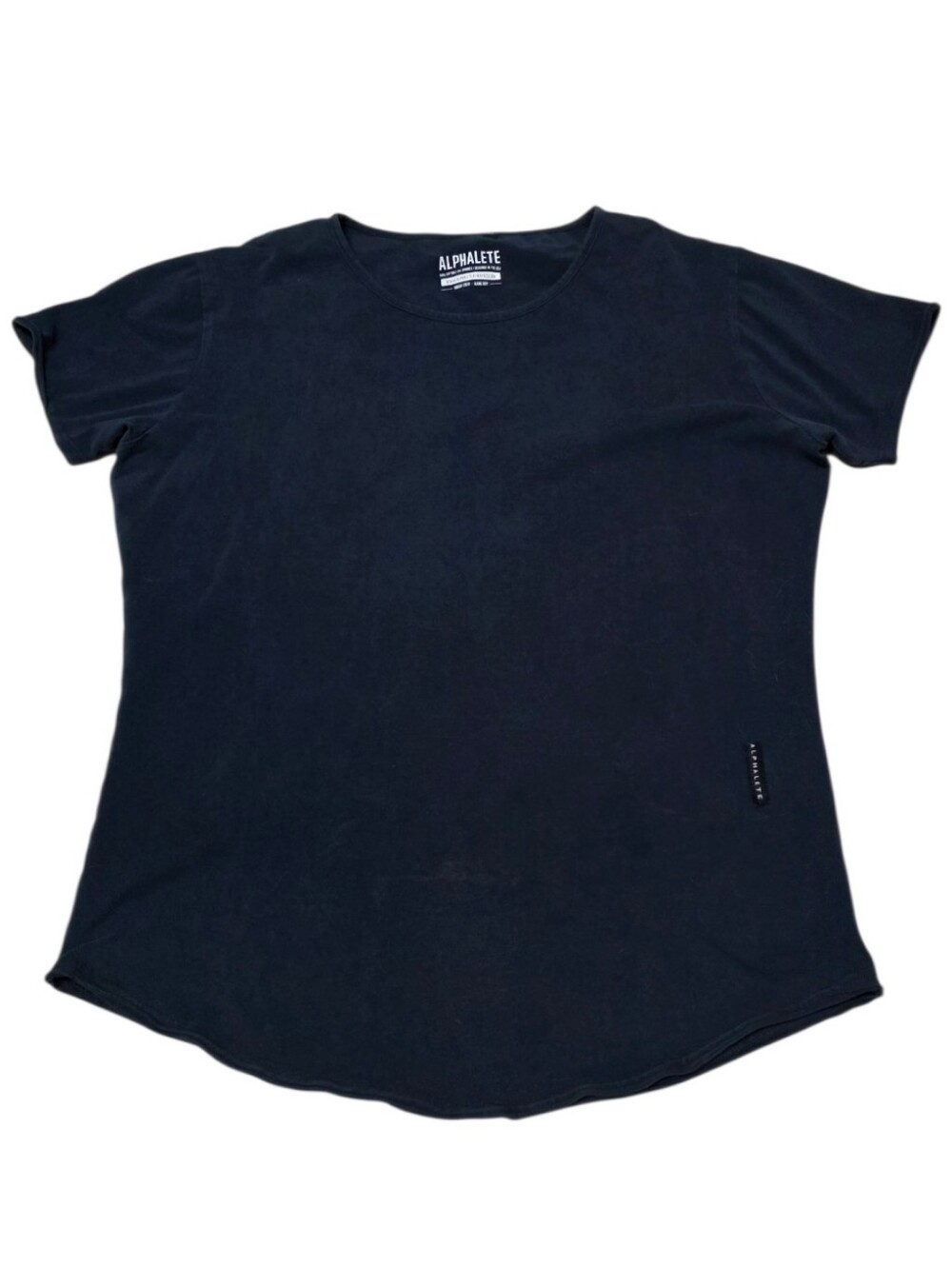 Alphalete Navy Blue Short Sleeve Men's T-shirt